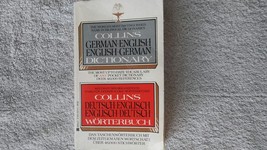 COLLINS GERMAN-ENGLISH/ENGLISH-GERMAN DICTIONARY, 1982~Berkley Ed. - £5.49 GBP