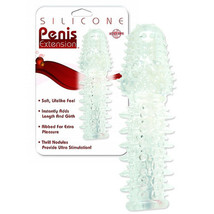 Pipedream Silicone Penis Extension Clear - $21.95