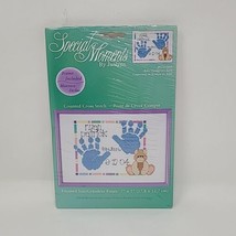 Special Moments by Janlynn Baby Handprints Counted Cross Stitch Kit #SGP... - $11.87
