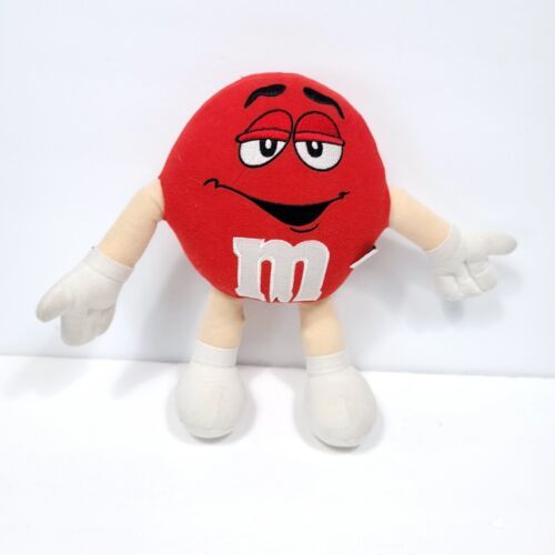 Primary image for M&M's Chocolate Candy Red Poseable Plush Stuffed Animal M And M  9in Soft Eyes