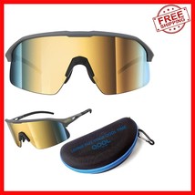 High-Performance Polarized Cycling Sunglasses with Scratch-Resistant Coa... - $887.21 MXN