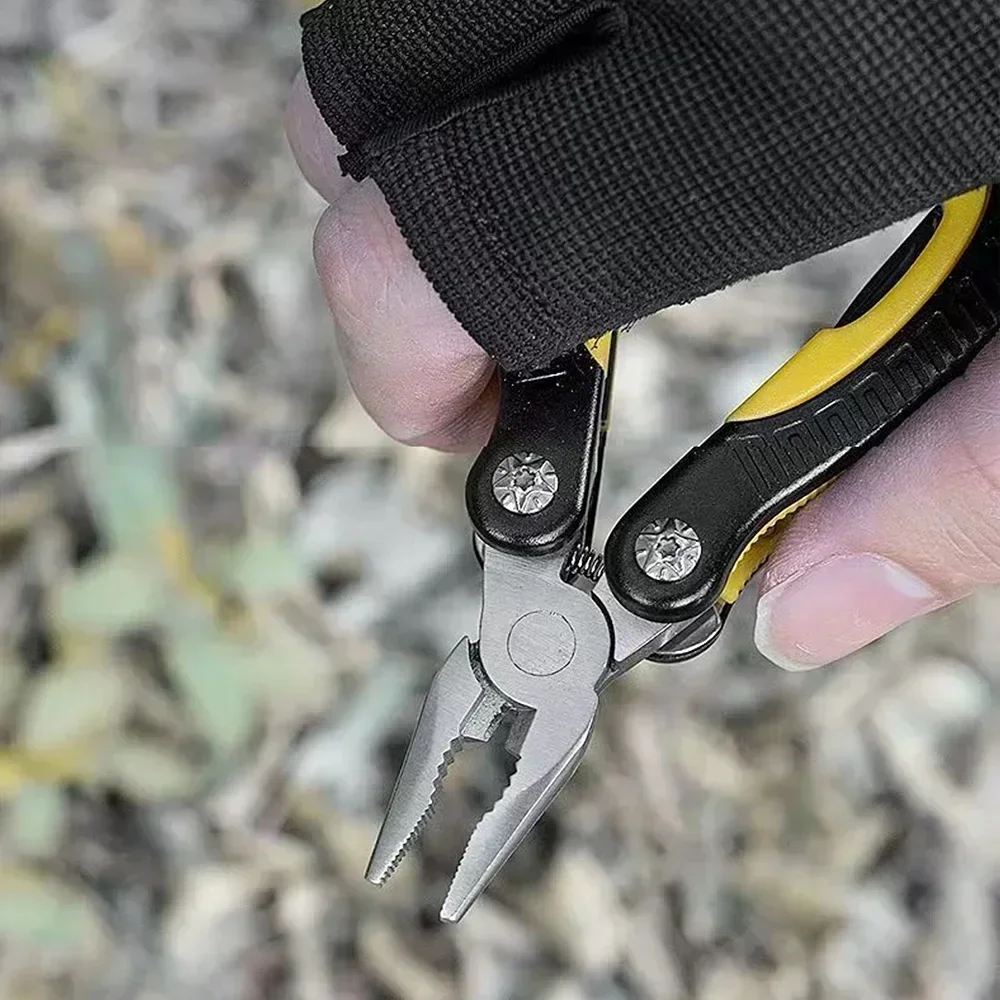 Gear Functional Equipment Folding Survival 12 Camping Multifunctional Knife - $18.72