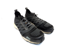 Timberland PRO A5V3Q Men&#39;s Radius CTCP Athletic Work Shoe Black Gray Size 10.5W - £22.76 GBP