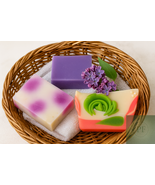 Floral Whispers Soap Set - A soft‑spoken trio of artisan beauty - $18.99