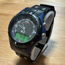 Timex Expedition Quartz Watch Men 100m Analog Digital Alarm Chrono New Battery - £35.72 GBP