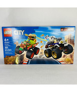 New! LEGO City 60397 Monster Truck Race Set Pirate Ship Taco Truck - $570.94 MXN
