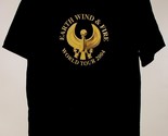 Earth Wind Fire Concert Tour T Shirt Vintage 2004 World Tour Size Medium - $64.99