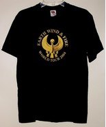Earth Wind Fire Concert Tour T Shirt Vintage 2004 World Tour Size Medium - £50.89 GBP
