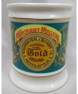 Corner Store Gold Medal Porcelain Coffee Mug Merchant Millers Cup - $11.95
