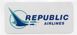 Republic Airlines Peel Off Back Sticker - $11.88