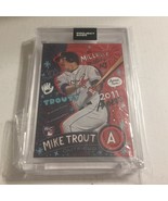 Topps Project 2020 Los Angeles Angels Mike Trout #142 Limited Print in H... - $46.67 CAD