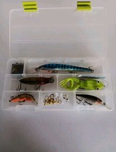 Fishing Lures and Small Organizer Case Mixed Lot - £9.10 GBP