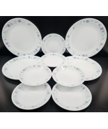 10 Pc Corelle Simply Spring Dinner Bread Plates Lot Corning Flowers Dish... - $78.87