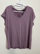 Torrid Grape Purple Short Dolman Sleeve T Shirt Size M/L (00) - $27.99