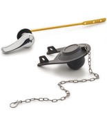 Replacement 2 Inch Universal Toilet Flapper Kit And Stainless Steel Toilet - $61.68 CAD