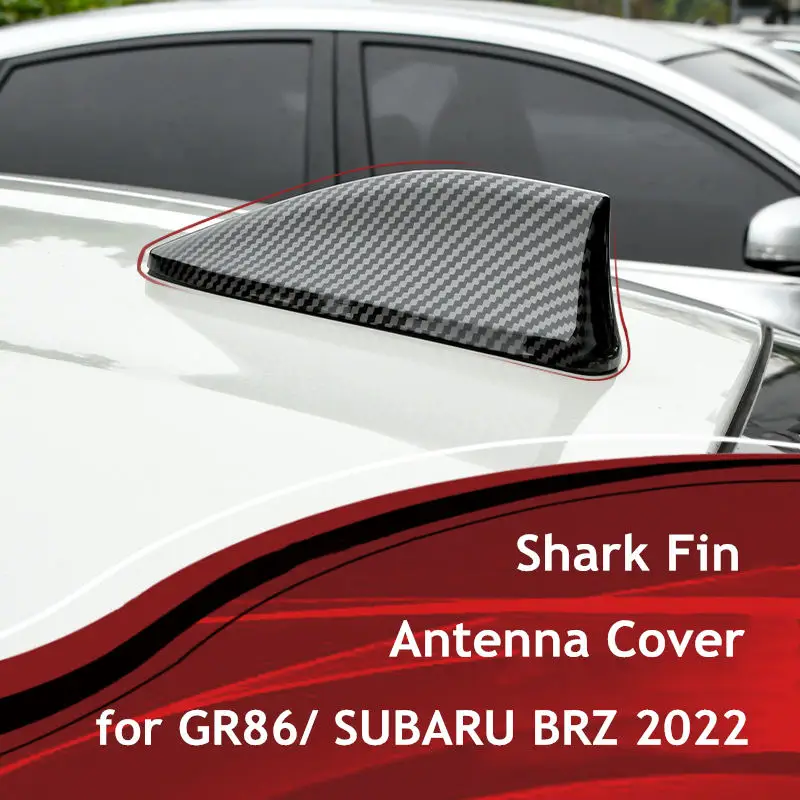 Radio Antenna Cover For Toyota GR86 Subaru BRZ 2022 Shake Fin Carbo Fiber - £36.61 GBP+