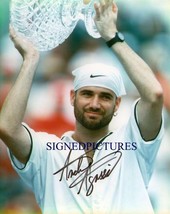 Andre Agassi Signed Autographed 8x10 Rp Photo Tennis Champ - £14.38 GBP