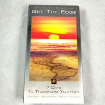 Anthony Robbins Get The Edge VHS Tape 7 Days To Transform Your Life Motivational - £3.89 GBP