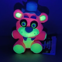 Funko Pink Freddy Blacklight 2017 Fnaf Five Nights At Freddys 8&quot; Official Plush - £33.62 GBP