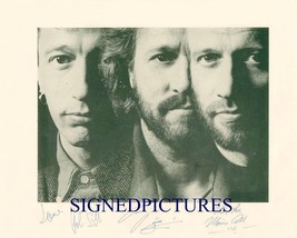 The Bee Gees Group Signed Autograph 8X10 Rp Photo Barry Robin And Maurice Gibb - £15.97 GBP