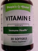 VITAMIN E Dietary Supplement 100 IU /Softgel 30 Softgels - $3.46