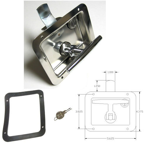 Stainless Steel 3 Point Folding T-Handle - $54.95