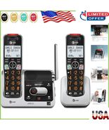 DECT 6.0 Cordless Phone Set - 2 Handsets, Call Blocking &amp; Digital Answering - $2,506.96 MXN