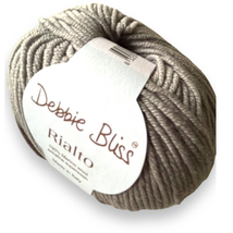 Lot of 10 Skeins Debbie Bliss RIALTO DK Merino Wool Yarn | #23004 Grey - £54.00 GBP