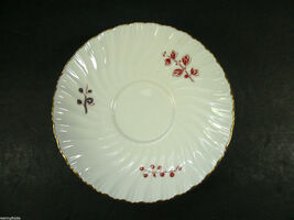 Set of 4 Royal Worcester LYNBROOK 5 1/2" Saucers 1964 Fine Bone China En... - $20.00