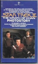 Star Trek II: The Wrath of Khan Photostory Paperback Book 1982 Pocket NEAR MINT - $19.26