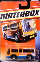 Matchbox 2011 City Bus #67/100 (Yellow-Orange ATRANS), City Action #8/14 - £21.11 GBP
