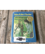 VINTAGE 1968 HELEN KELLER’S TEACHER by Mickie Davidson Book Hardcover w/DJ - £13.05 GBP