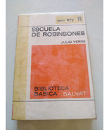 Julio verne Schule de Einzigartige Rtv 19 Bibliothek Salvat 1970 Buch Am - $260.35 MXN
