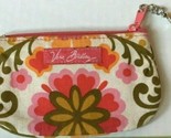 Women’s Vera Bradley Cloth Material Coin ID Purse 3” x 5”  Pink Flower S... - £5.49 GBP