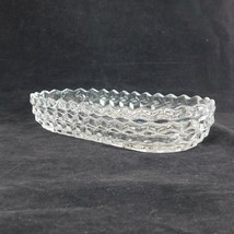 Fostoria American Clear Glass Oval Celery Dish 10 in long 4.75 in wide 2 in tall - £11.60 GBP