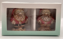Pot Bellys Salt and Pepper shakers New Santa figurines shakers - £9.74 GBP