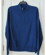 Apt. 9 L/S Men&#39;s 1/4 zip Mock Neck Sweater Medival Blue Sz Sz XXL NWT MS... - $372.79 MXN