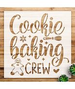 Cookie Baking Crew Stencil Pattern for Wood Signs and Home Decor, Reusab... - $20.13 CAD+