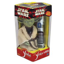 2000 STAR WARS INTERACTIVE YODA FURBY NEW SEALED ORIGINAL BOX TIGER ELEC... - $1,689.48 MXN