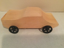 Wood car toy car handmade toy car 20cm long signed made in Canada - €26,86 EUR