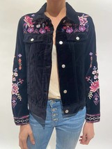 Johnny Was curacao cotton velvet trucker jacket for women - size S - $197.01