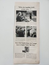 Fels-Naptha Soap Chips &amp; Bar Women Gray Dingy Napkins 1940 Vintage Print Ad - €8,65 EUR