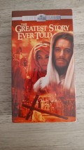 The Greatest Story Ever Told (VHS, 1990, 2-Tape Set, Screen Epics) - £3.99 GBP