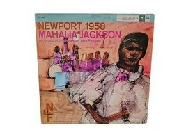 Mahalia Jackson Newport 1958 vinyl record COLUMBIA RECORDS Mint - $270.11 MXN
