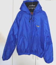 STEARNS DRY WEAR MEN'S BUE ZIP HOODED JACKET-M-EXCELLENT-BARELY WORN - $24.00