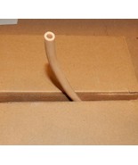 3/16&quot; 5mm Tan Silicone Tubing Sold Per Foot Vacuum Hose Line 1/16&quot; Thick... - $0.99