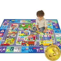 QUOKKA Floor Large Playmat for Babies - Super Soft ABC Play Mat for Kids Toddler - £31.45 GBP