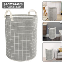 Large Foldable Storage Laundry Hamper Clothes Basket Washing Bag Bin Organizer - £15.85 GBP