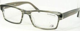 Ogi Evolution 3110 1438 Grey Cross Eyeglasses Glasses Frame 54-18-140mm Japan - $111.38