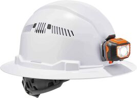 Skullerz 8973LED Vented Hard Hat with Light, Full Brim, Adjustable Ratch... - $162.31